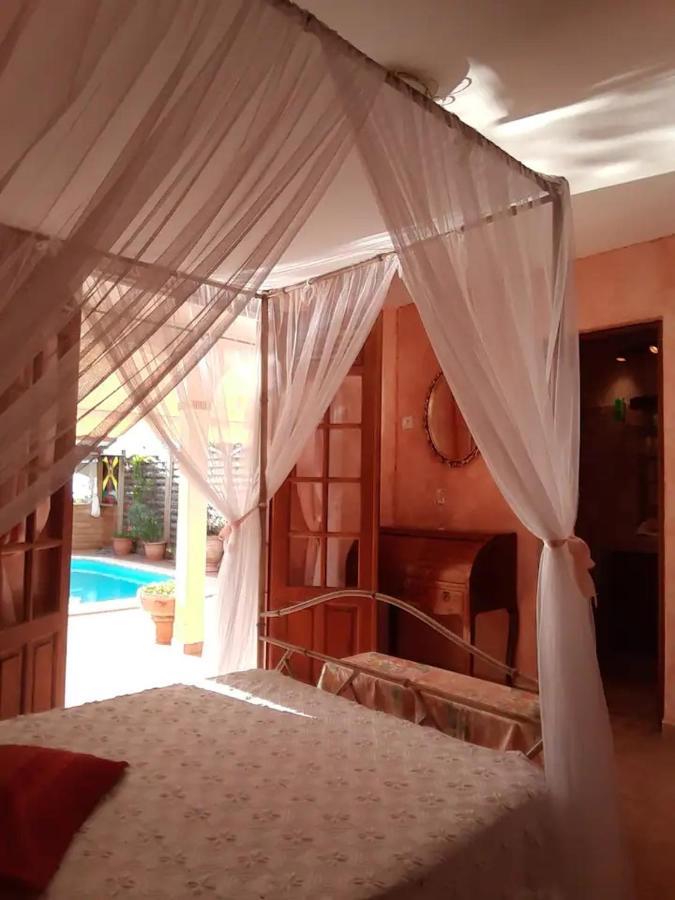 Agreable Chambre D'Hotes, Sdb, Piscine, Carbet Cuisine. Saint-Claude Exteriér fotografie